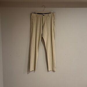 Vuori Gray Button-Detail Pants